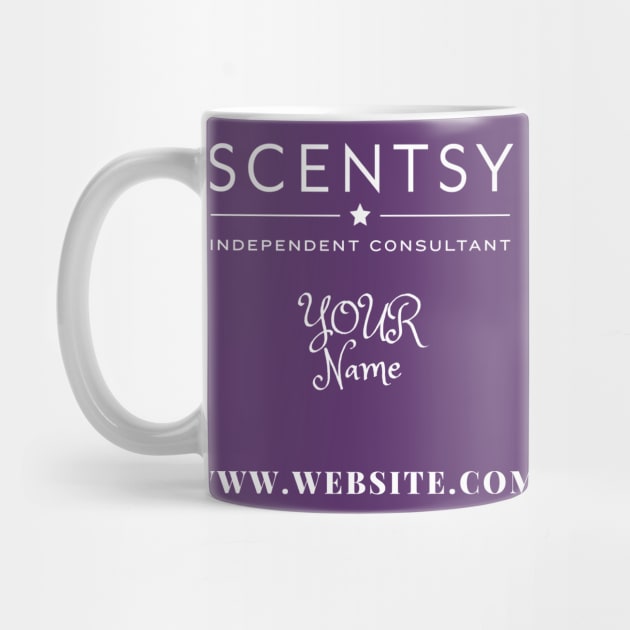 scentsy independent consultant gift ideas with custom name and website by scentsySMELL